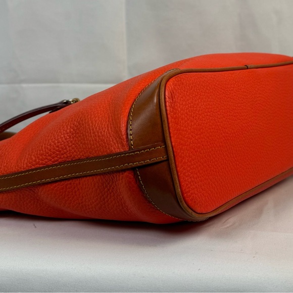 Dooney &‎ bourke orange pebble tote - Picture 8 of 14